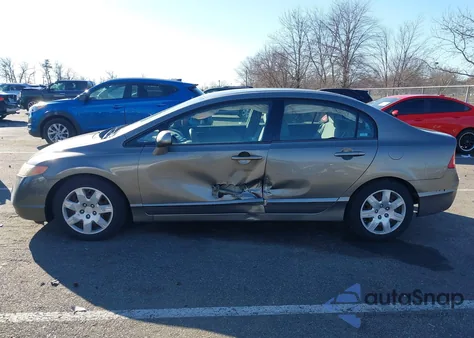 2008 Honda Civic Lx из США, поврежденный, VIN 2HGFA165X8H324128